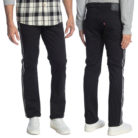 New! Levi's 511 Slim Reflective Stripe Commuter Jeans 30x32 - Picture 1 of 3